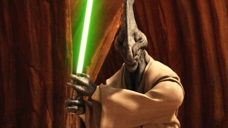 Kein Witz, das legendäre Star-Wars-Meme »Glup Shitto« ist seit dem letzten Kinofilm irgendwie Kanon und ihr habt es garantiert übersehen