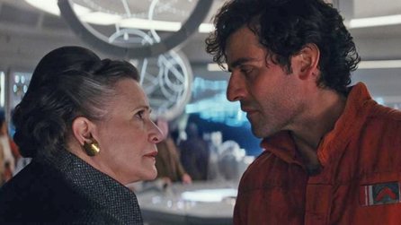 Star Wars: Die letzten Jedi - Outtakes: Prinzessin Leia verpasst Poe über 40 Ohrfeigen