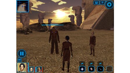 Knights of the Old Republic - Screenshots aus der iPad-Version