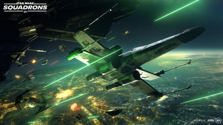 Star Wars: Squadrons im In-Engine-Trailer - X-Wings gegen TIE Fighter in Edeloptik