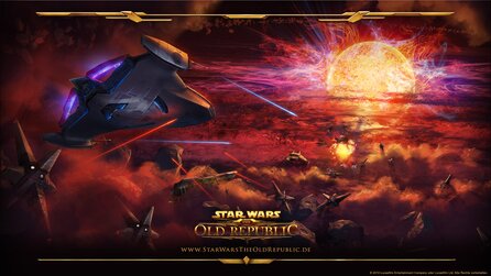 Star Wars: The Old Republic - Kleine Raumschiffkunde auf den offiziellen Wallpapern