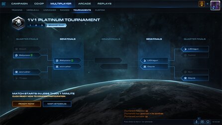 Starcraft 2: Legacy of the Void - Die automatisierten Turniere und ihre Verbesserungen seit Warcraft 3