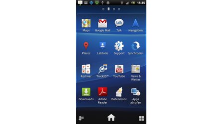 Sony Ericsson Android - Screenshots