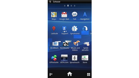 Sony Ericsson Android - Screenshots