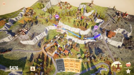 Station to Station - Screenshots zum bildhübschen Eisenbahn-Aufbauspiel