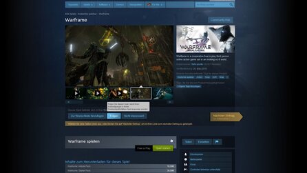 Steam - Screenshots zum Discovery-Update