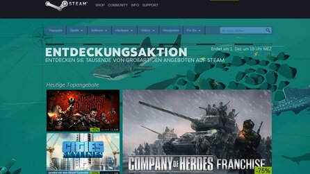 Steam - Autumn-Sale gestartet, hier die Angebote