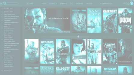 Steam - Hinweis auf stark überarbeitete Version mit neuer UI