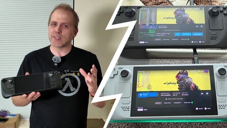 Weil das Steam Deck OLED inzwischen zu teuer ist, hat ein Modder ein LCD-Modell umgebaut und dabei sogar Geld gespart