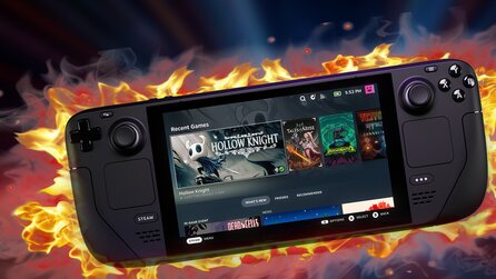 Steam-Deck: Besitzer entdeckt ein gefährliches Problem – bereits zwei Stunden später geht sein Handheld in Flammen auf