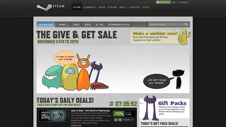 Steam - Erntedank-Angebot (Update)