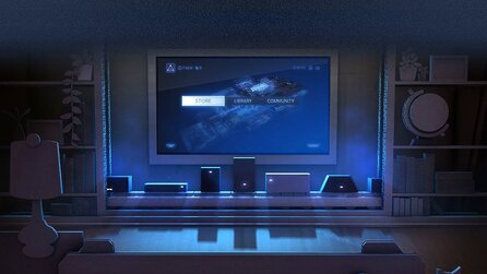 Steam Machines - Foto zeigt Prototyp von Valves Hardware