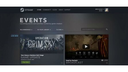 Steam - neues Interface