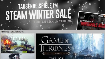 Steam - Geheime Passwörter und Half-Life-Symbol: Was steckt hinter dem Winter-Sale?