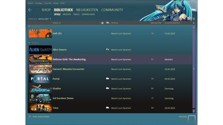 Steam Skins - Andere Oberflächen für Steam