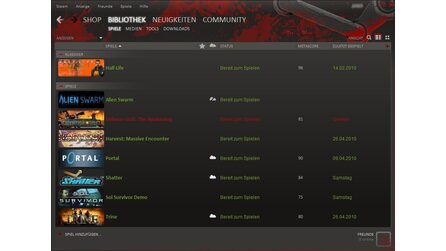 Steam Skins - Andere Oberflächen für Steam