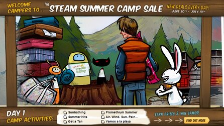 Steam - Summer Camp Sale 2011 – Viele Spiele im Angebot