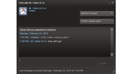 Steam UI Beta 2010