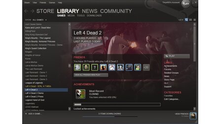 Steam - Neue Beta: Mehr Funktionen, Probleme mit MW2 (Update)