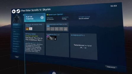 SteamVR - Theater Modus - Bilder