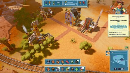 SteamWorld Build - Screenshots zum Western-Aufbauspiel