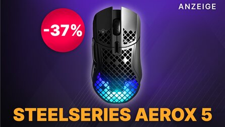 SteelSeries Aerox 5: Wireless Gaming Maus mit unglaublichem Akku jetzt günstig bei Amazon kaufen
