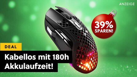 Diese Gaming-Maus von SteelSeries ist das perfekte Weihnachtsgeschenk und gerade richtig stark reduziert!