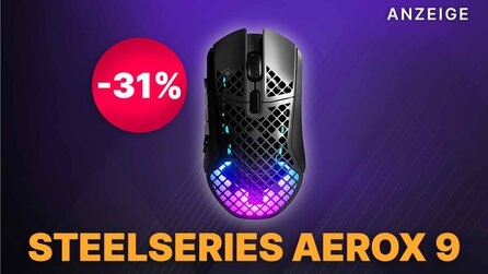 Amazon Angebot: Mit dieser SteelSeries Wireless Gaming Maus geht euch nie der Akku aus