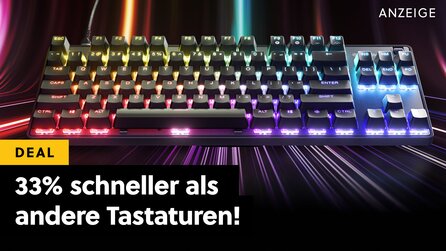 Diese Gaming-Tastatur bietet einfach alles: Optische Schalter, grandioses RGB und Hot Swap