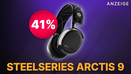 Wireless Gaming Headset zum neuen Bestpreis: SteelSeries Arctis 9 an Ostern im Angebot