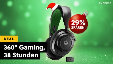 Ho-Ho-Hochwertiger Sound: Amazon schenkt euch beim SteelSeries Arctis Nova 7X Gaming-Headset einen festlichen Rabatt!