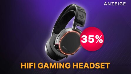 HiFi Gaming Headset 35% günstiger bei Amazon: Mit dem SteelSeries Arctis Pro werden deine Ohren zur Waffe