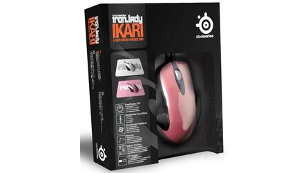 SteelSeries - Iron.Lady-Bundle mit Maus und Mauspad