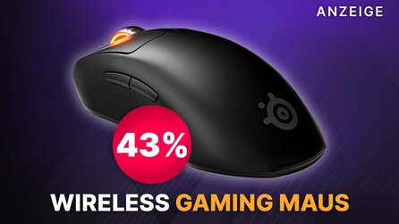 100 Millionen Klicks + 100 Stunden Akkulaufzeit: Wireless Gaming Maus jetzt mit 43% Rabatt stark reduziert bei Amazon
