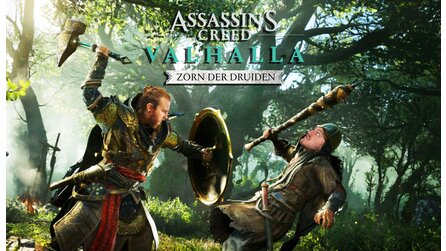 Assassins Creed Valhalla live ab 19:30 Uhr - Jules und Jonas spielen den neuen DLC »Zorn der Druiden«