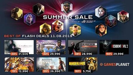 Die beliebtesten Deals des Summer Sales 2019 bei Gamesplanet [Anzeige]
