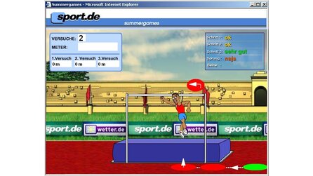 Summergames - Kostenloses Flashspiel