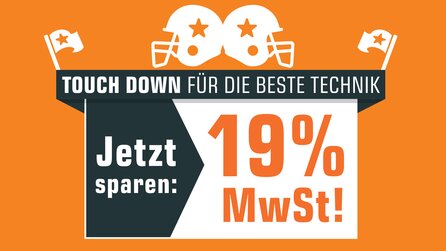 Super Bowl Aktion bei Saturn: 19 % Mehrwertsteuer geschenkt! [Anzeige]