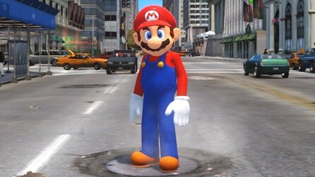 Super Mario Odyssey - Sehenswert: Offizieller Mario-Trailer in GTA 4 nachgestellt