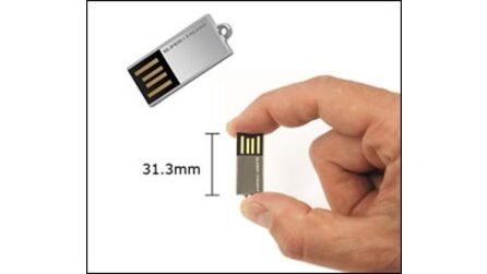 Leichter 16-GB-USB-Stick von Super Talent - Weniger als sechs Gramm schwer