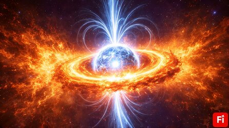 Teaserbild für Diese Sternexplosion könnte erstmals zeigen, wie eines der extremsten Objekte im Universum entsteht