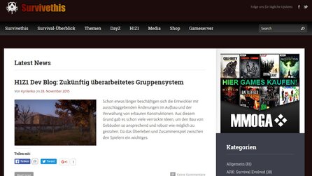 SurviveThis.news - Survivalspiele-Fanseite sucht Unterstützung