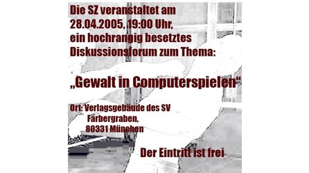 Gewalt-Diskussion (Update!) - Sueddeutsche Zeitung lädt ein