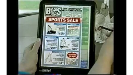 Tablet Newspaper - Konzept von 1994 erinnert an das iPad