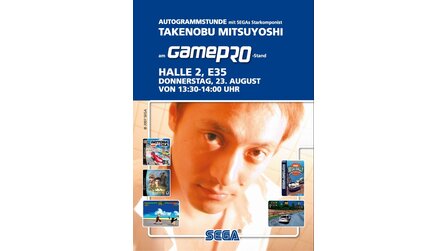 Games Convention - Starkomponist gibt Autogramme
