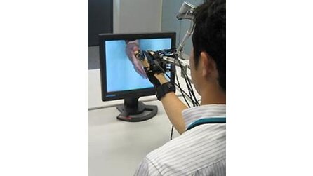 NTT - Tangible 3D-Display macht Bilder fühlbar