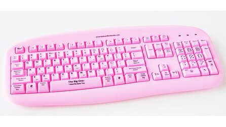 Eingabegeräte - Tastatur für Blondinen