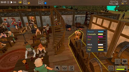Tavern Master - Screenshots zum Wirtshausstrategiespiel