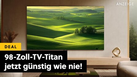 Wegen diesem TV geht keiner mehr ins Kino: Gigantischer 98 Zoll 4K QD-Mini-LED TV mit 144Hz jetzt im Bestpreis-Angebot bei Amazon!
