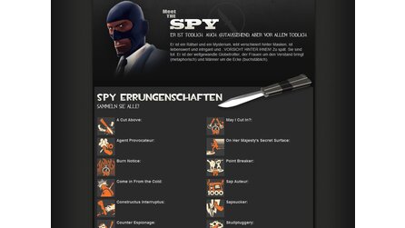 Team Fortress 2 - Achievements für den Spy (und für Valve)